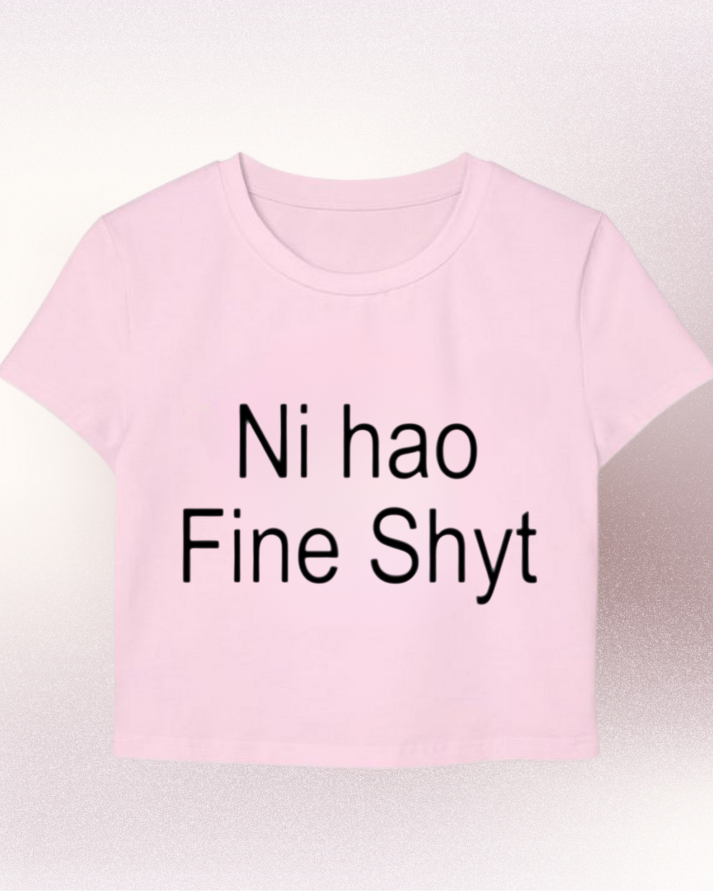 FINE SHYT - CROP TOP