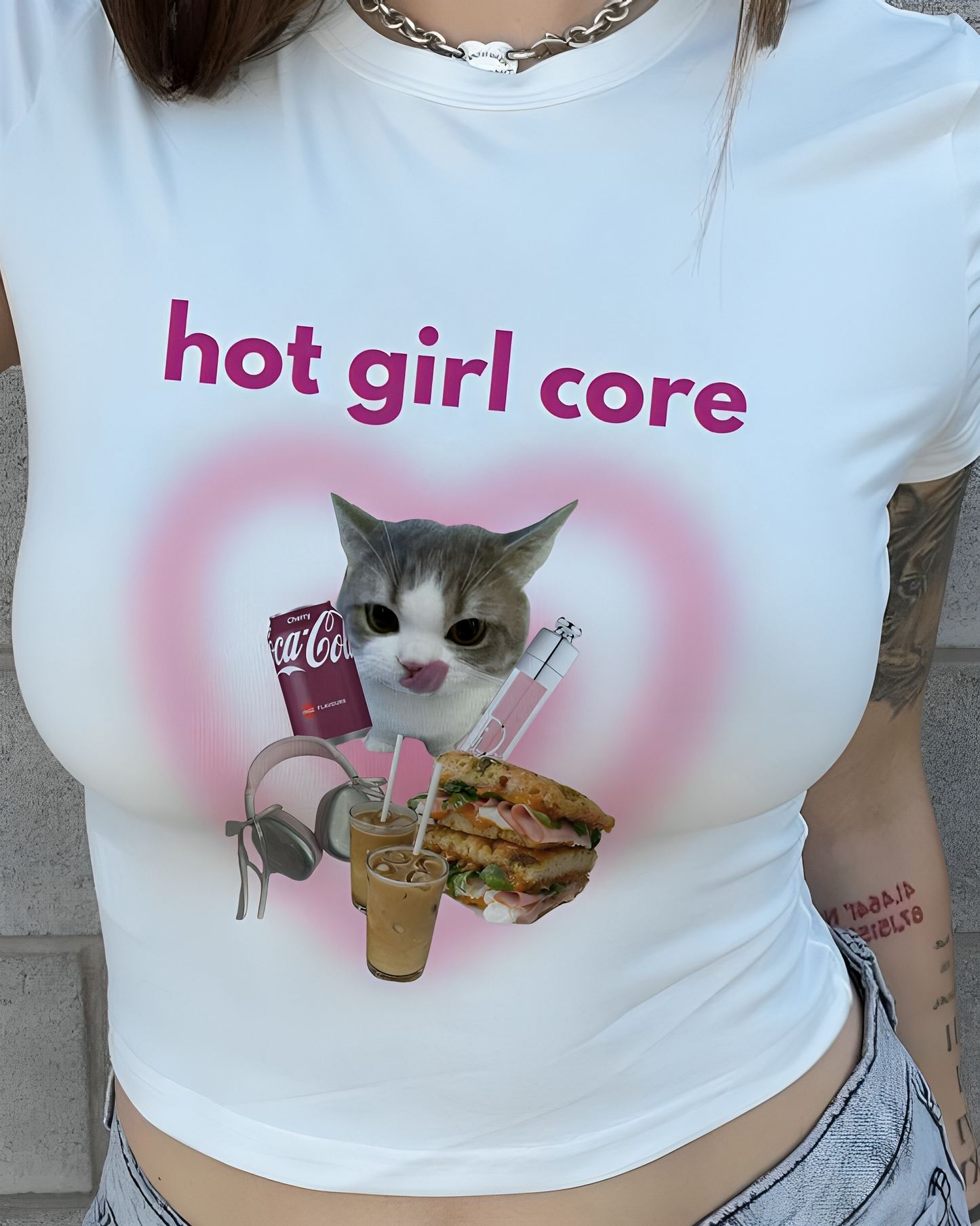 HOT GIRL CORE - CROP TOP
