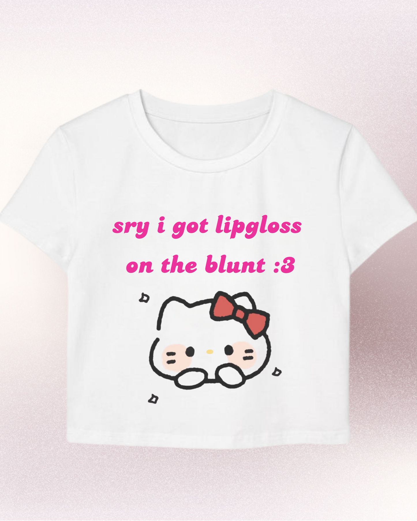 LIPGLOSS ON BLUNT - CROP TOP