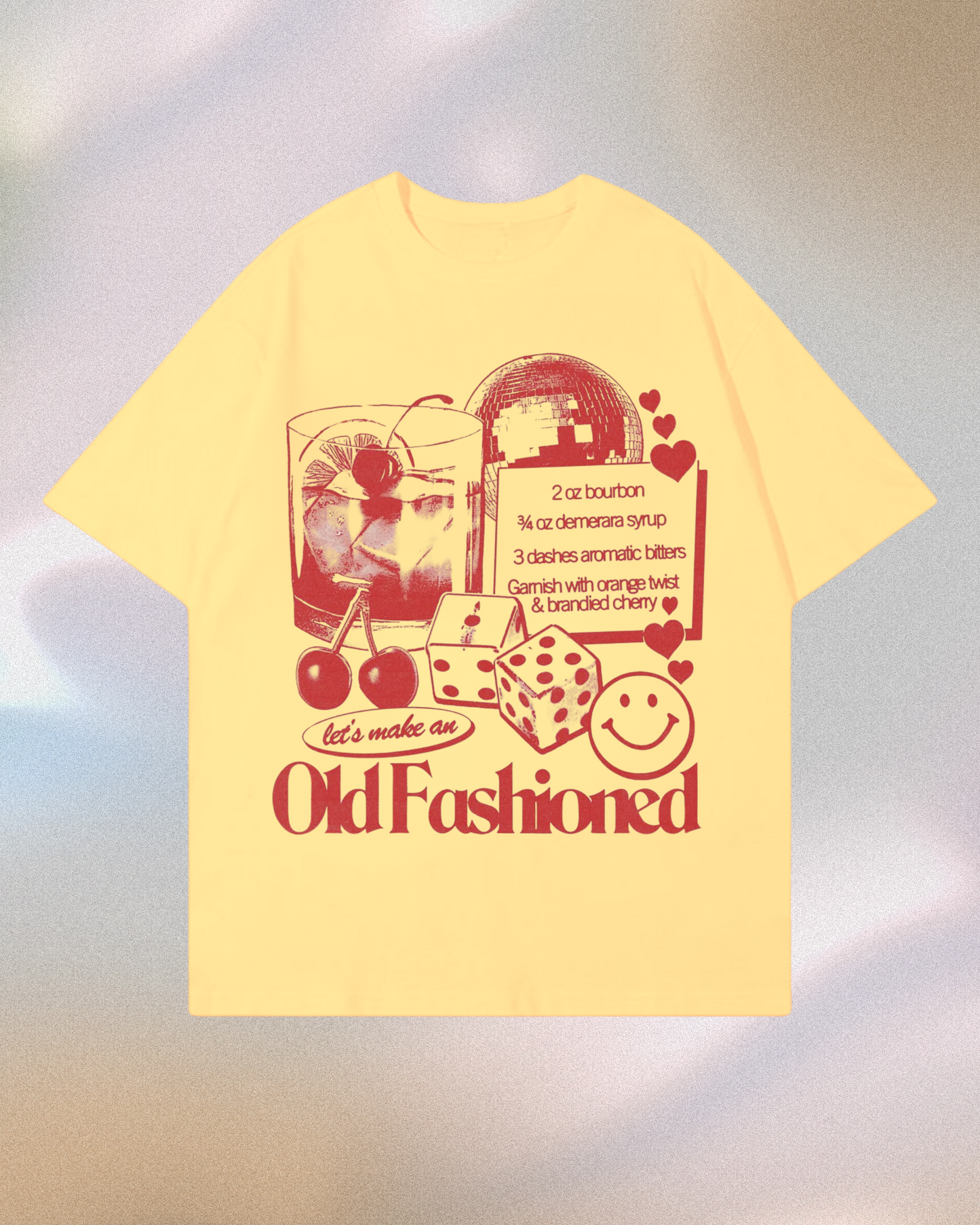 OLD FASHIONED DRINK - TSHIRT