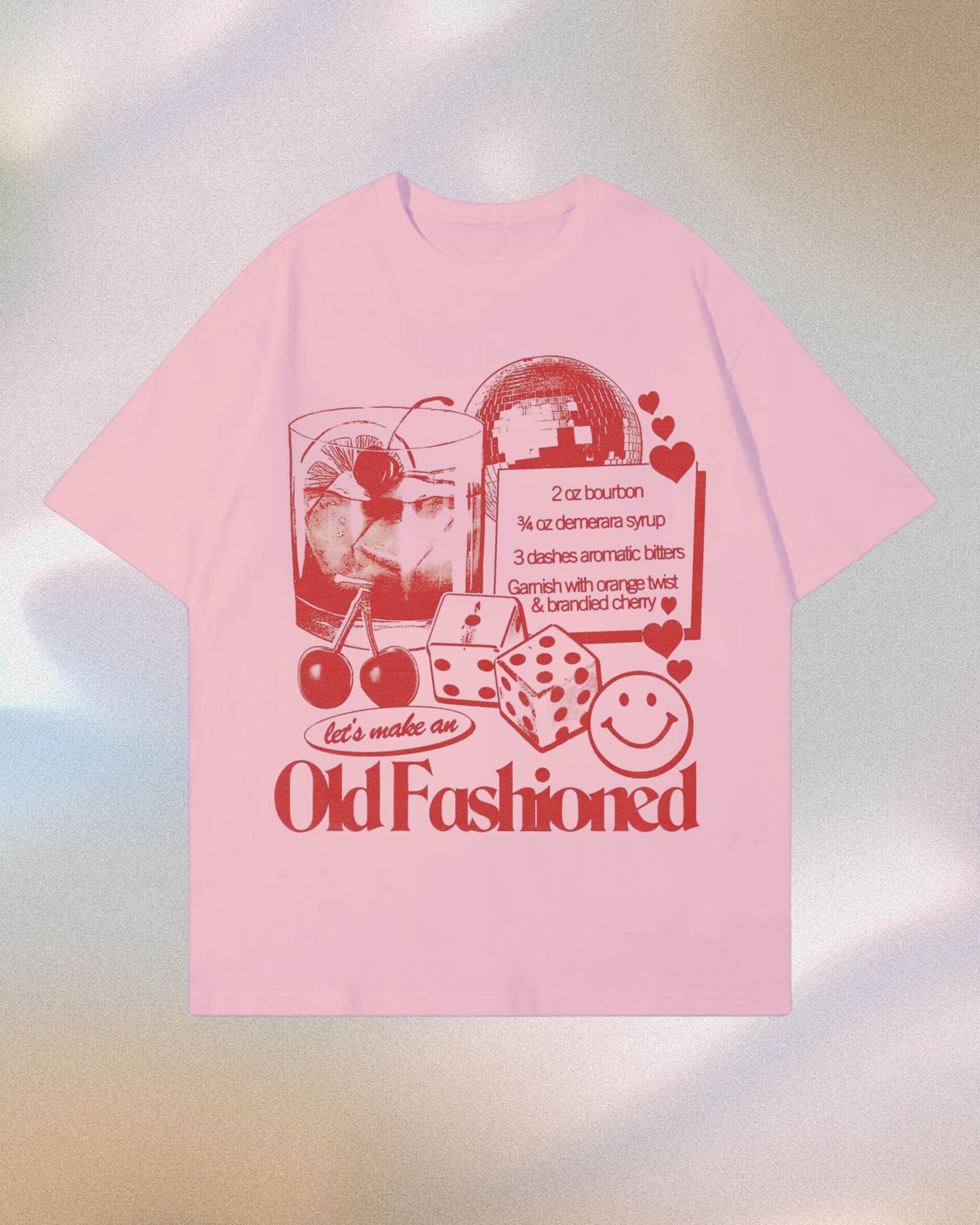 OLD FASHIONED DRINK - TSHIRT