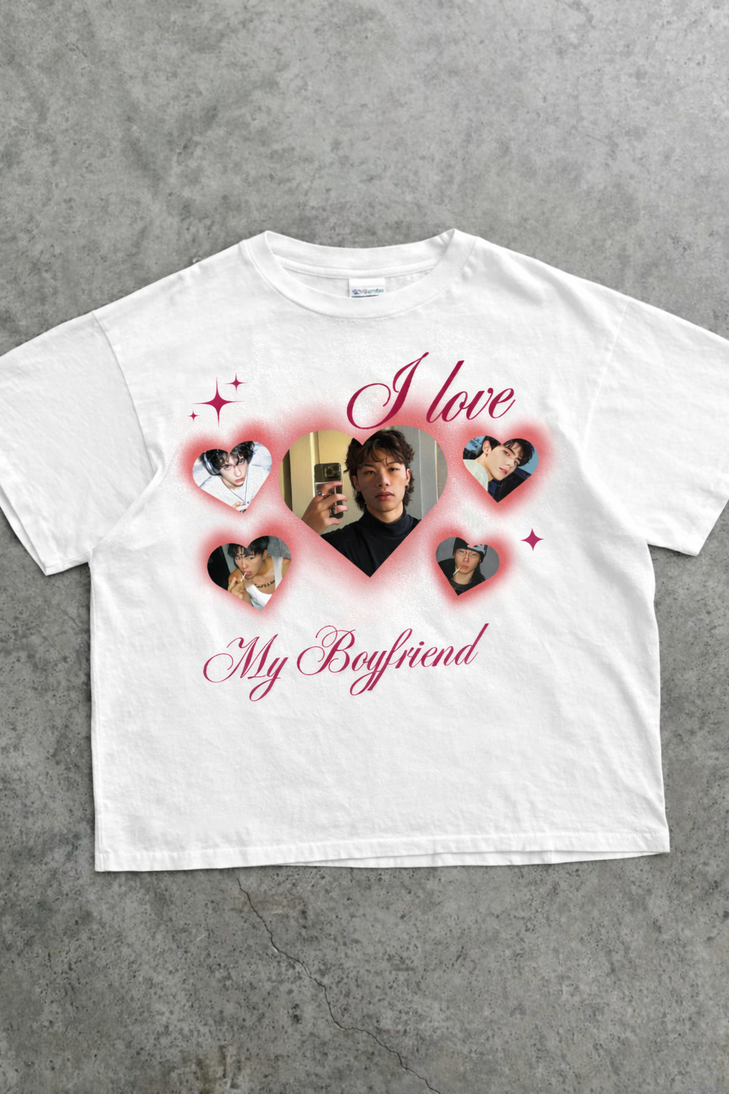 CUSTOM - I LOVE MY GIRLFRIEND/BOYFRIEND TSHIRT