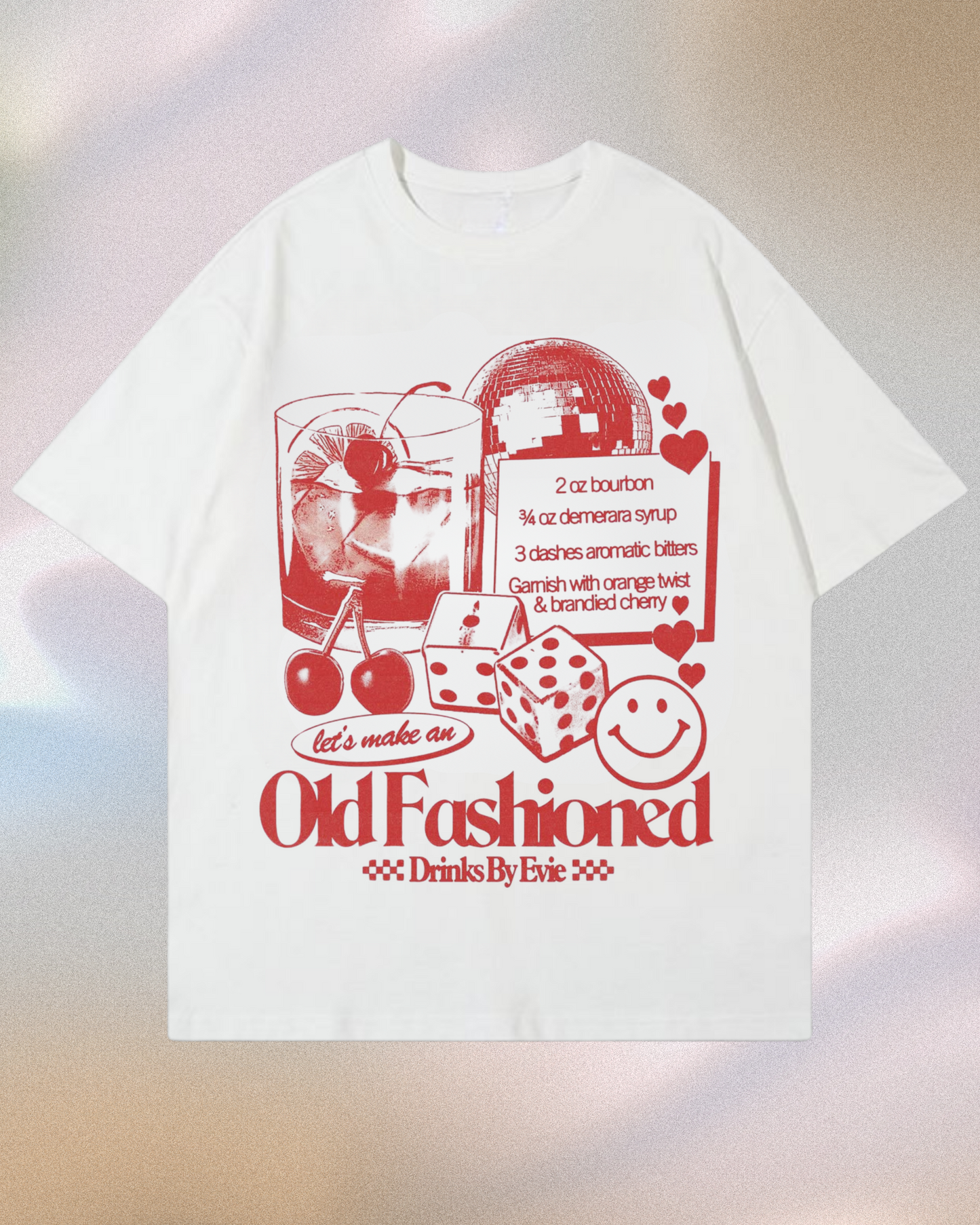 OLD FASHIONED DRINK - TSHIRT