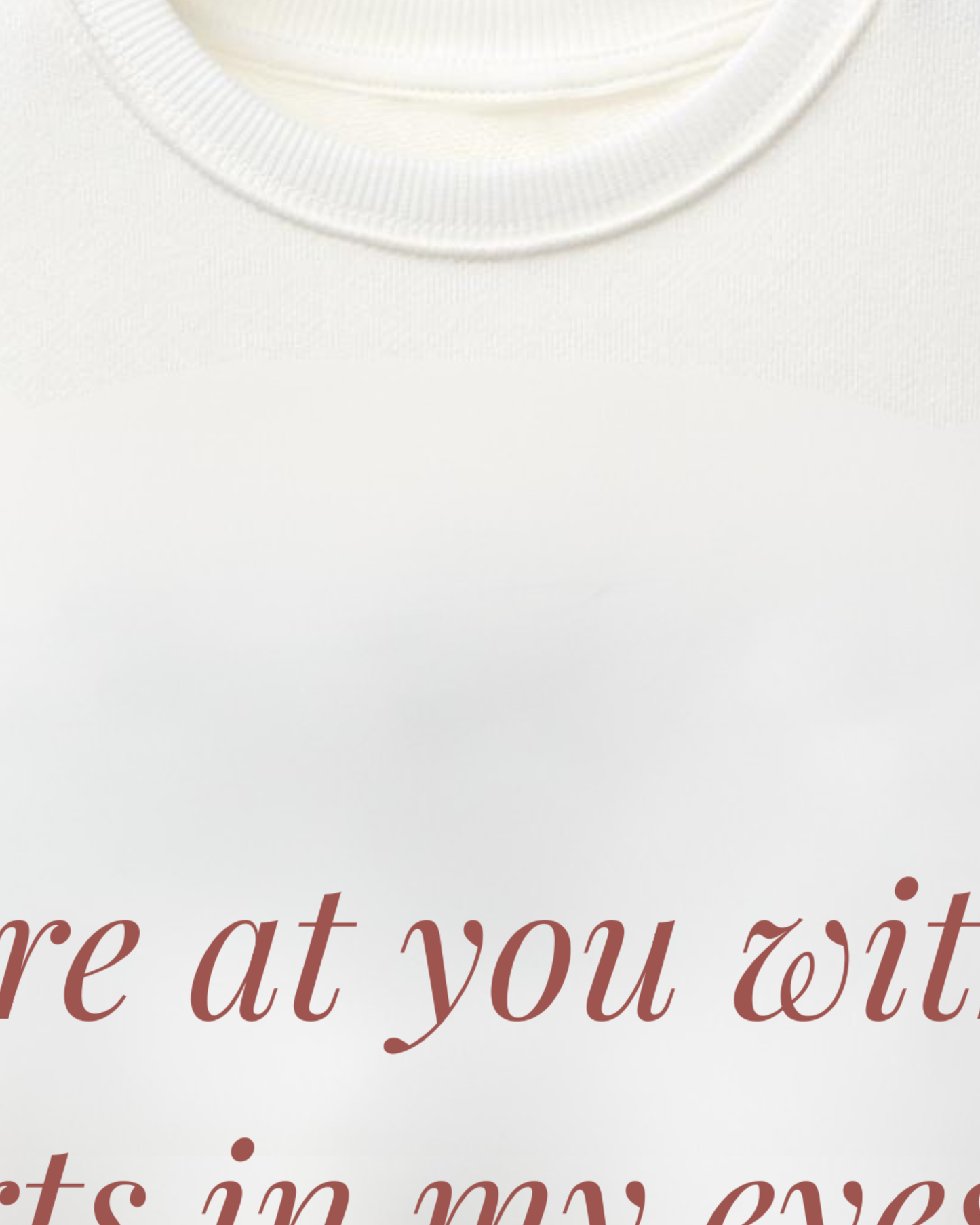 HEARTS IN MY EYES OVERSIZED PREMIUM SWEATSHIRT