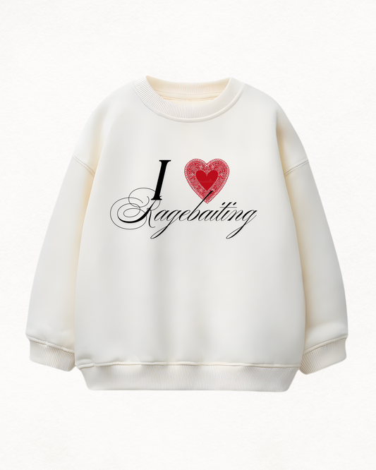 RAGEBAITING OVERSIZED PREMIUM SWEATSHIRT