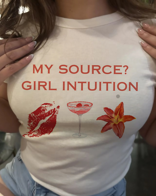 GIRL INTUITION - CROP TOP