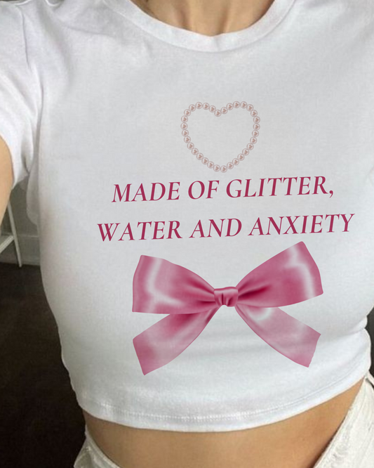 MADE OF GLITTER - CROP TOP