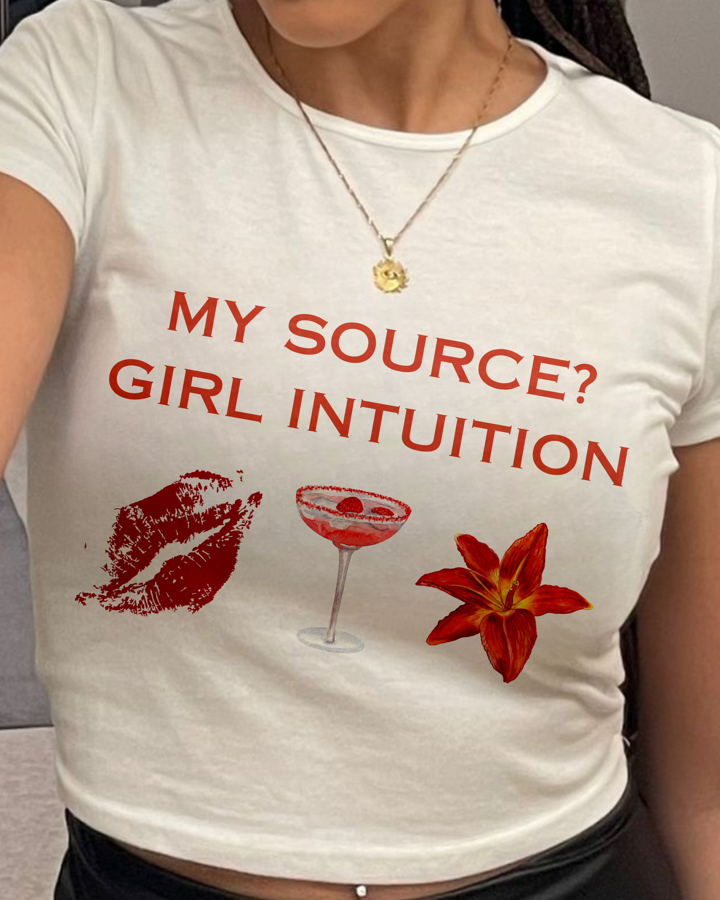 GIRL INTUITION - CROP TOP