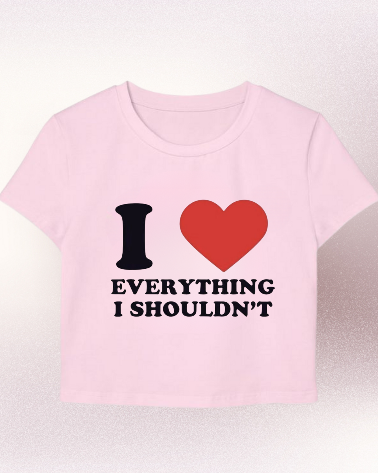 LOVE EVERYTHING - CROP TOP